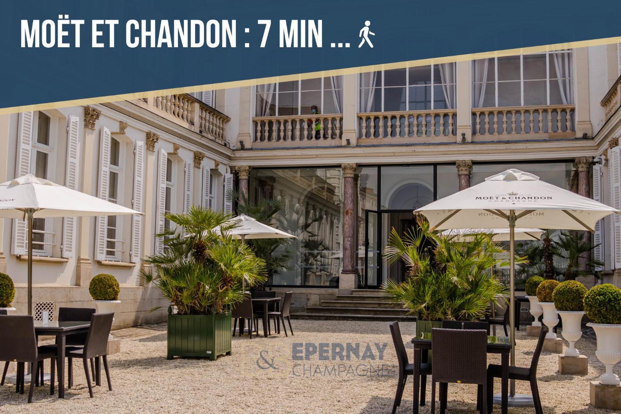 Studio 86 - Climatisation & Proche Centre-Ville- 2 Personnes - Bnb Épernay Exterior foto